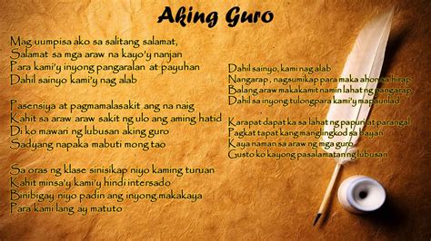 liham pasasalamat para sa guro|Tula Tungkol sa Guro (21 Tula Para sa Guro) .